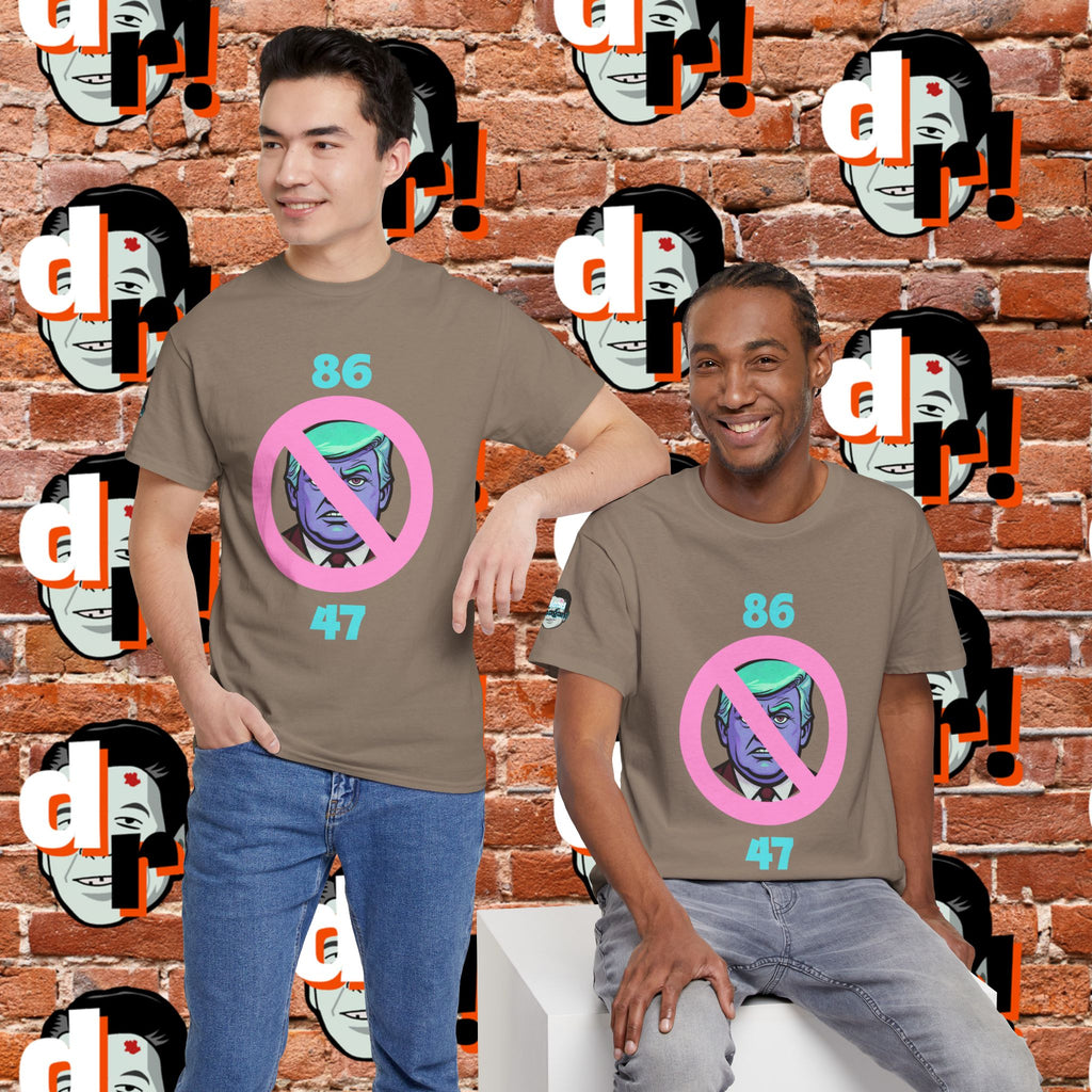 86/47 Teal & Pink Variant Unisex Heavy Cotton Tee