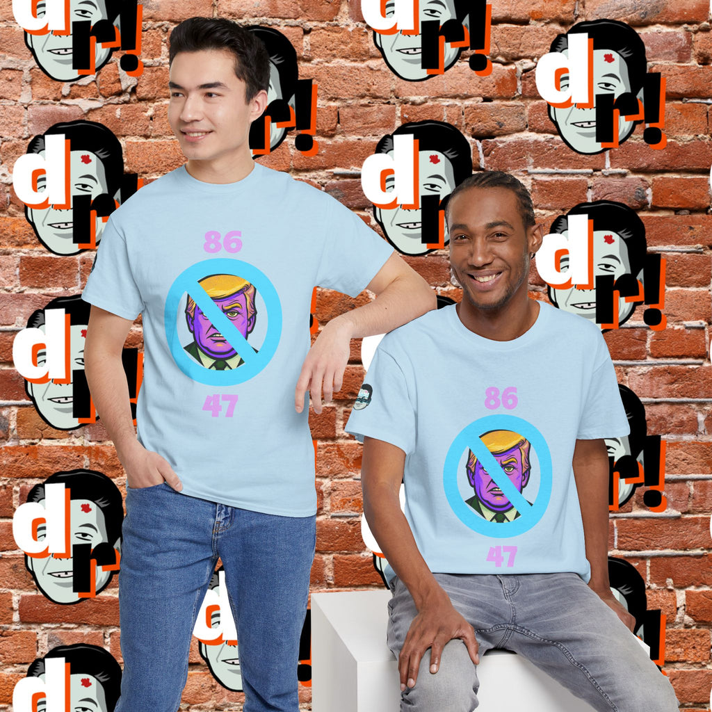 86/47 Lavender & Pink Variant Unisex Heavy Cotton Tee
