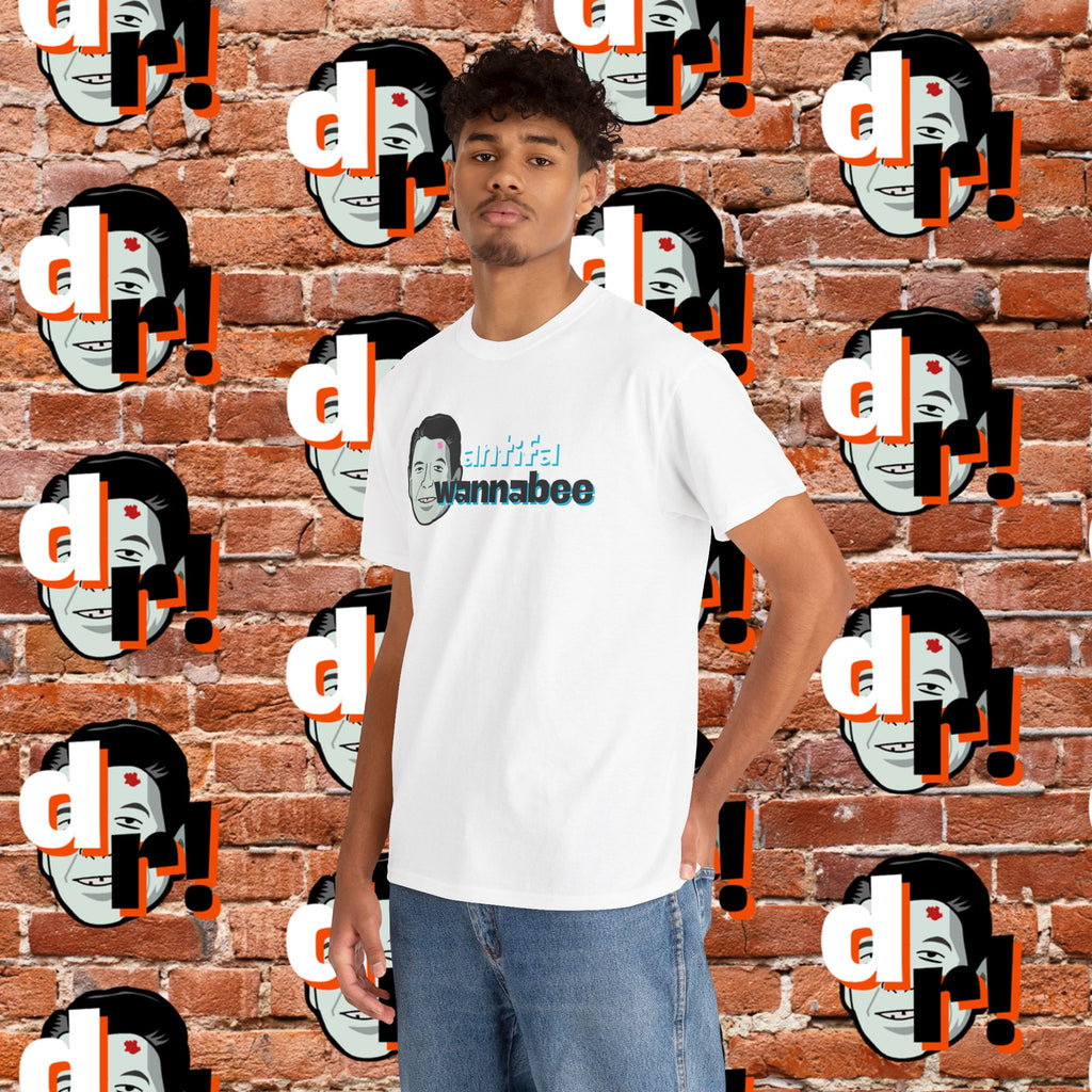 Antifa Wannabee (Teal) Unisex Heavy Cotton Tee