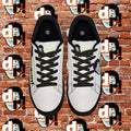Dead Reagan (Lime) Men's Low-Top Pleather Sneakers