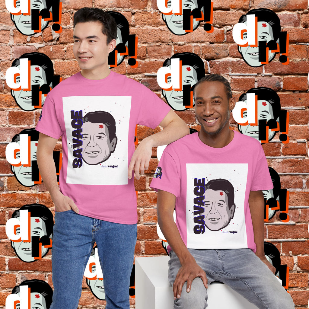 Savage Dead Reagan Graphic Tee Blue