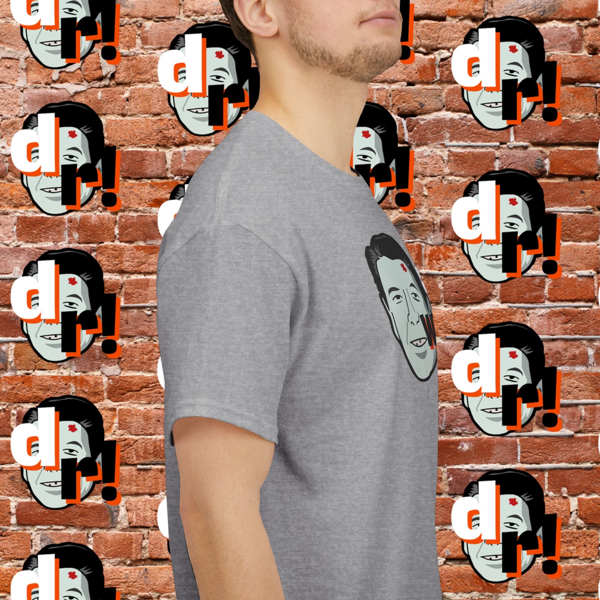 Antifa Wannabee (Orange) Unisex Heavy Cotton Tee