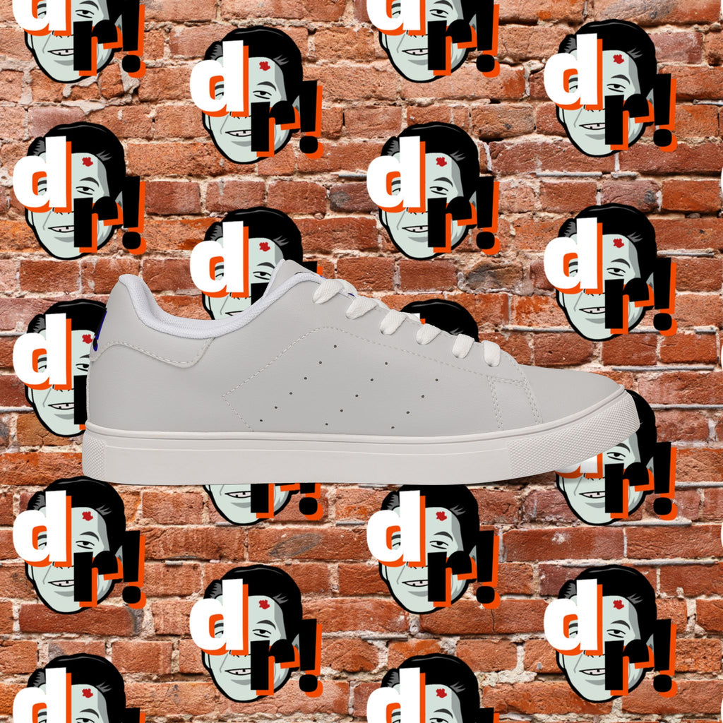 Dead Reagan (Blue/Ice) Men's Low-Top Pleather Sneakers