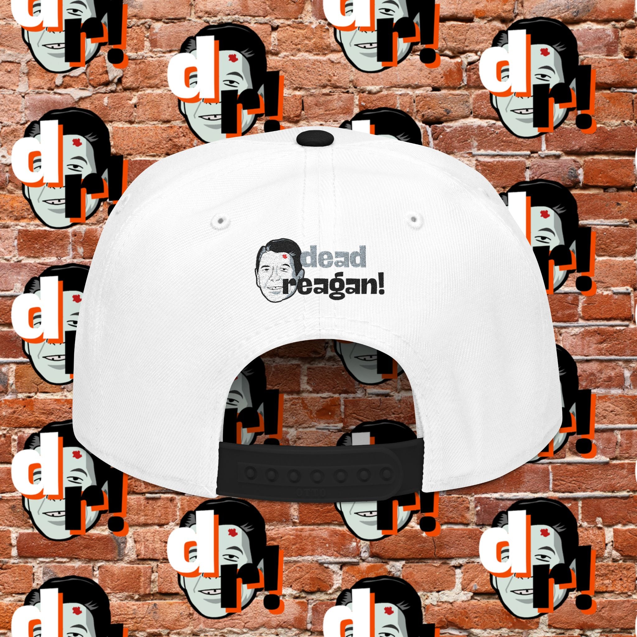 White But Not That White (Grey Letter b/o) Snapback