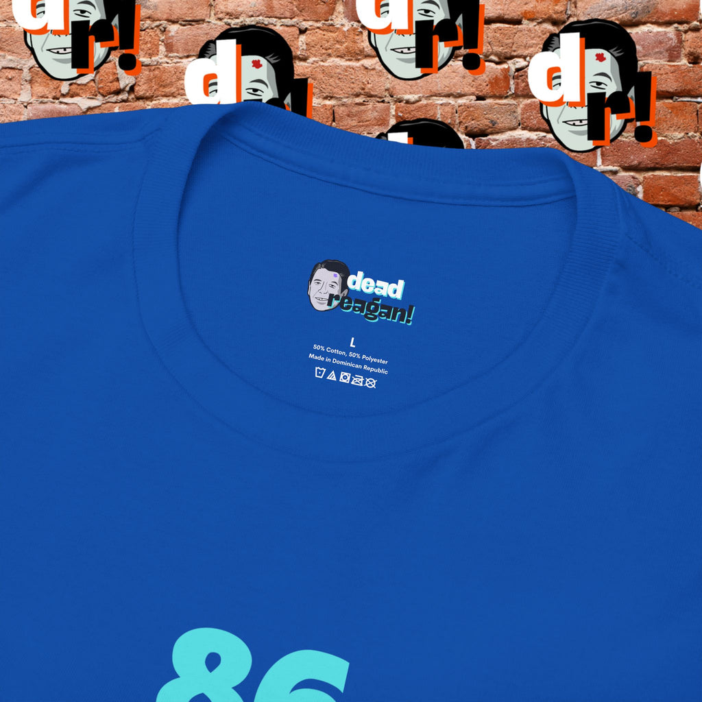 86/47 Teal & Pink Variant Unisex Heavy Cotton Tee
