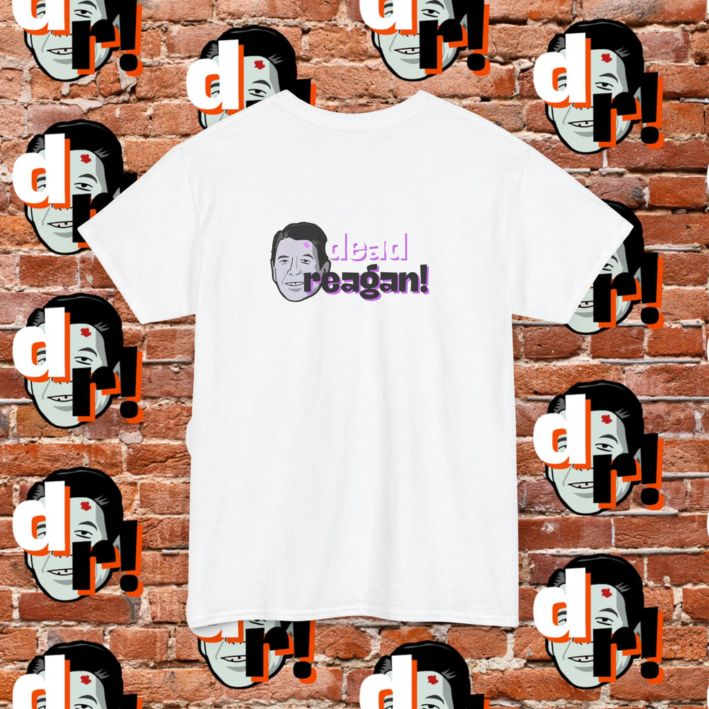 Savage Dead Reagan Graphic Tee Lavender and Lime
