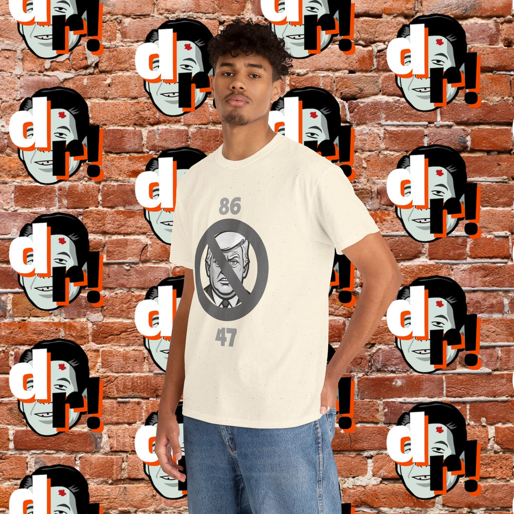 86/47 Monochrome Variant Unisex Heavy Cotton Tee
