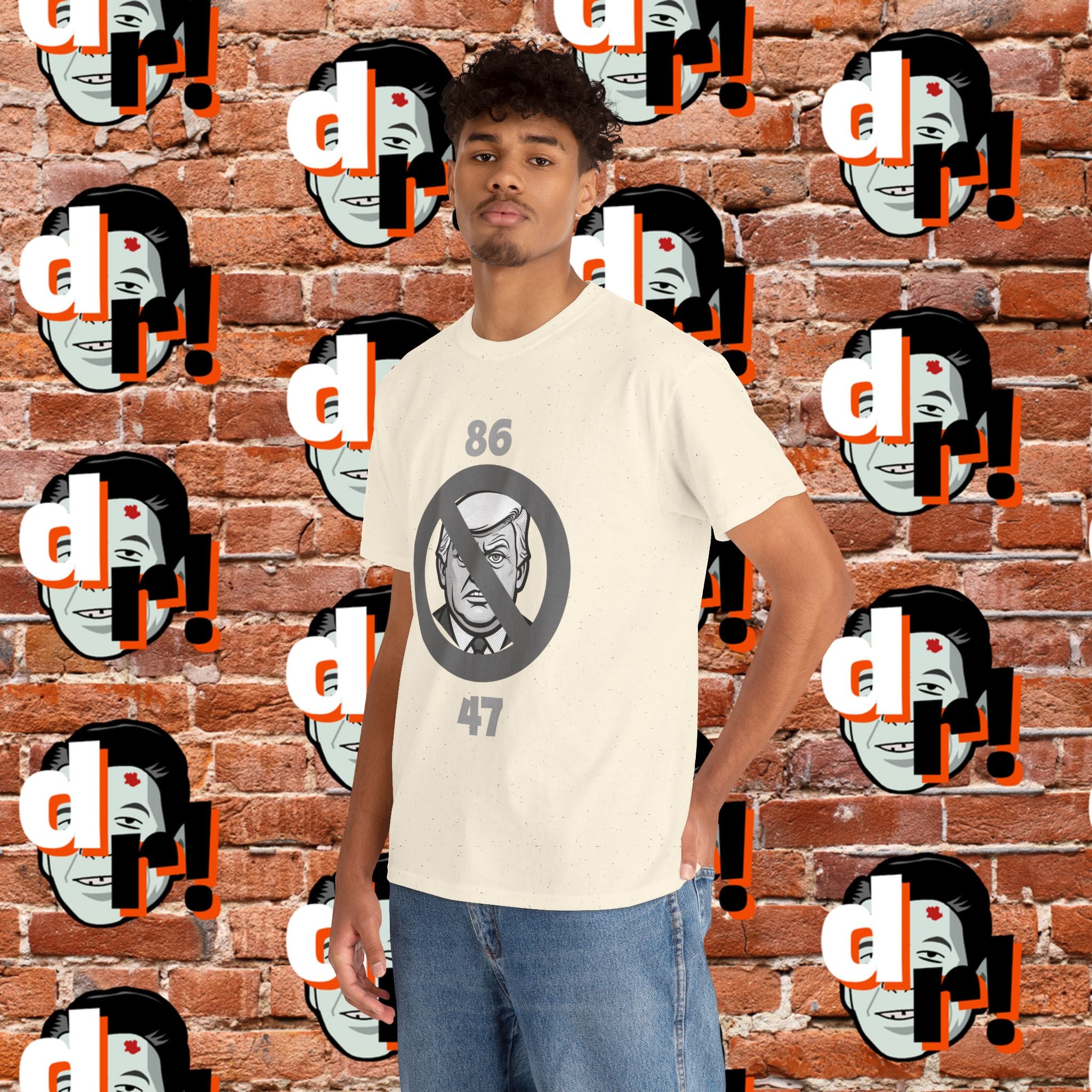 86/47 Monochrome Variant Unisex Heavy Cotton Tee