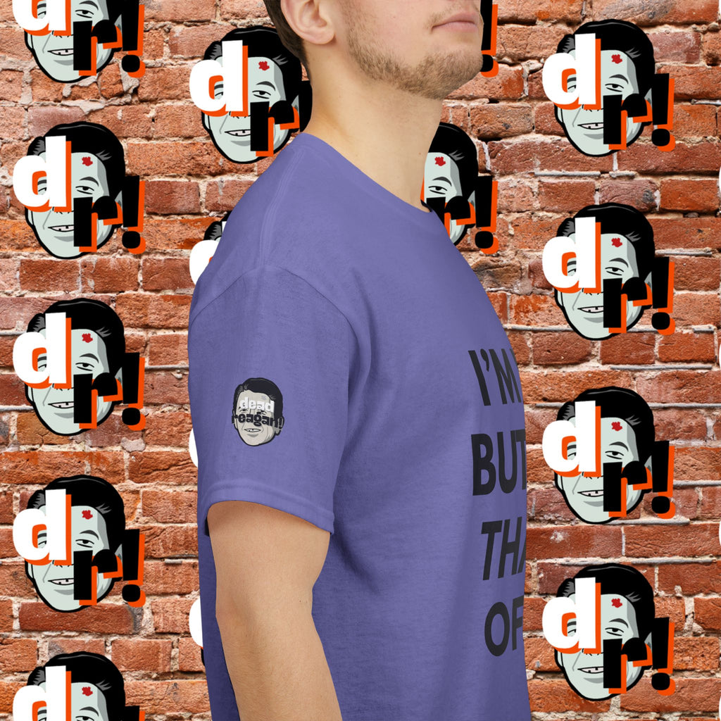I’m White Buy… (B/W Gradient Letter) Unisex Heavy Cotton Tee