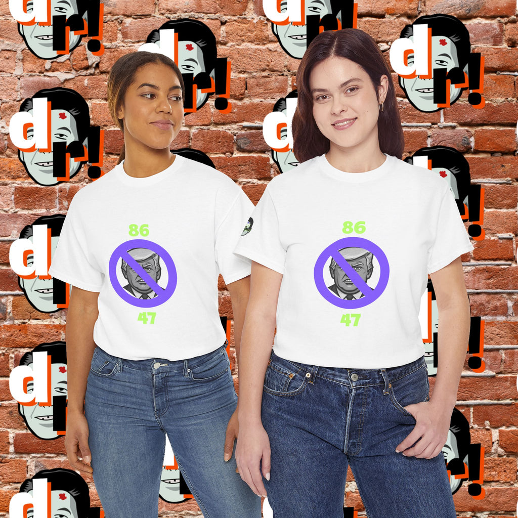 86/47 Lime & Purple  Variant Unisex Heavy Cotton Tee