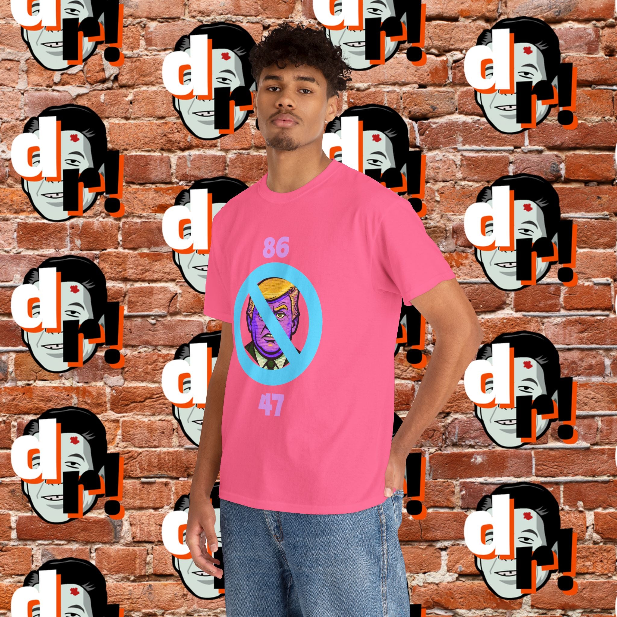 86/47 Lavender & Pink Variant Unisex Heavy Cotton Tee