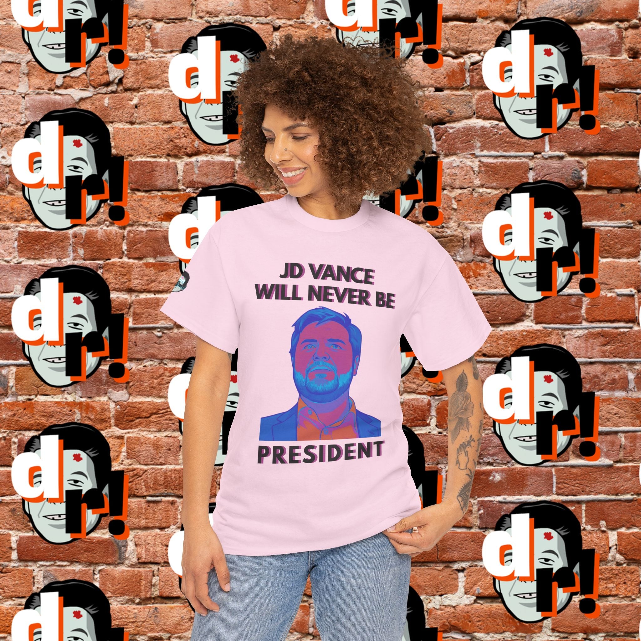 JD Black Unisex Heavy Cotton Tee
