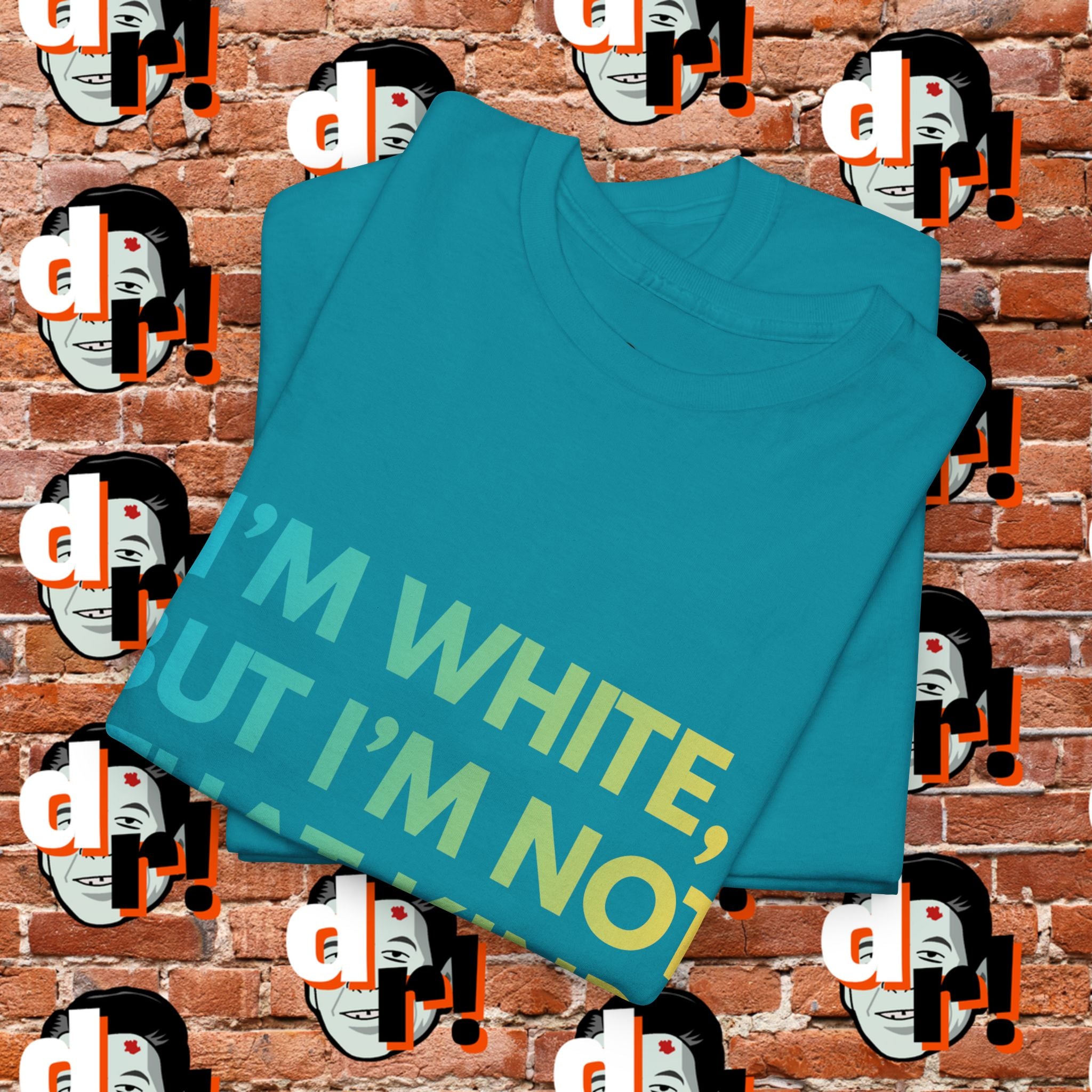 White But … Unisex Heavy Cotton Tee