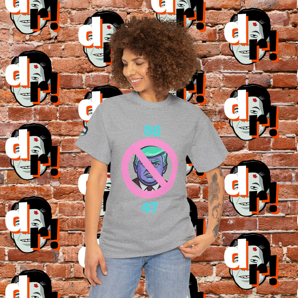 86/47 Teal & Pink Variant Unisex Heavy Cotton Tee
