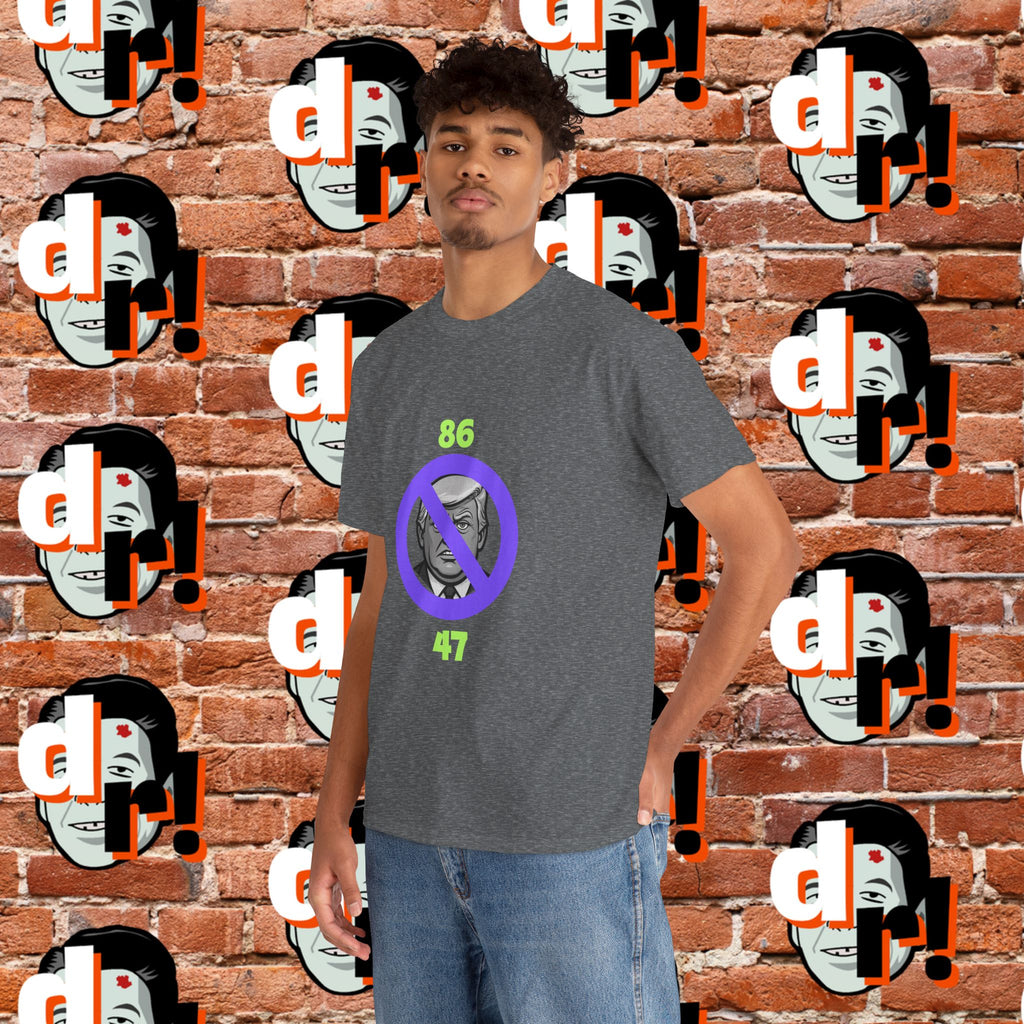 86/47 Lime & Purple  Variant Unisex Heavy Cotton Tee