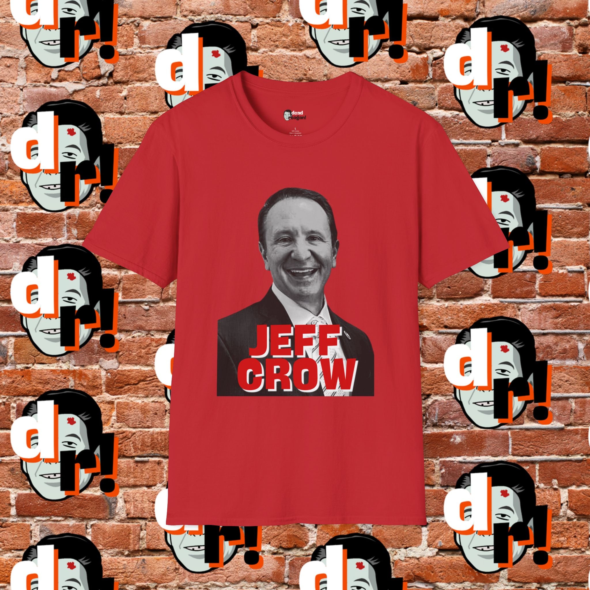 JEFF CROW (Red) Graphic Tee