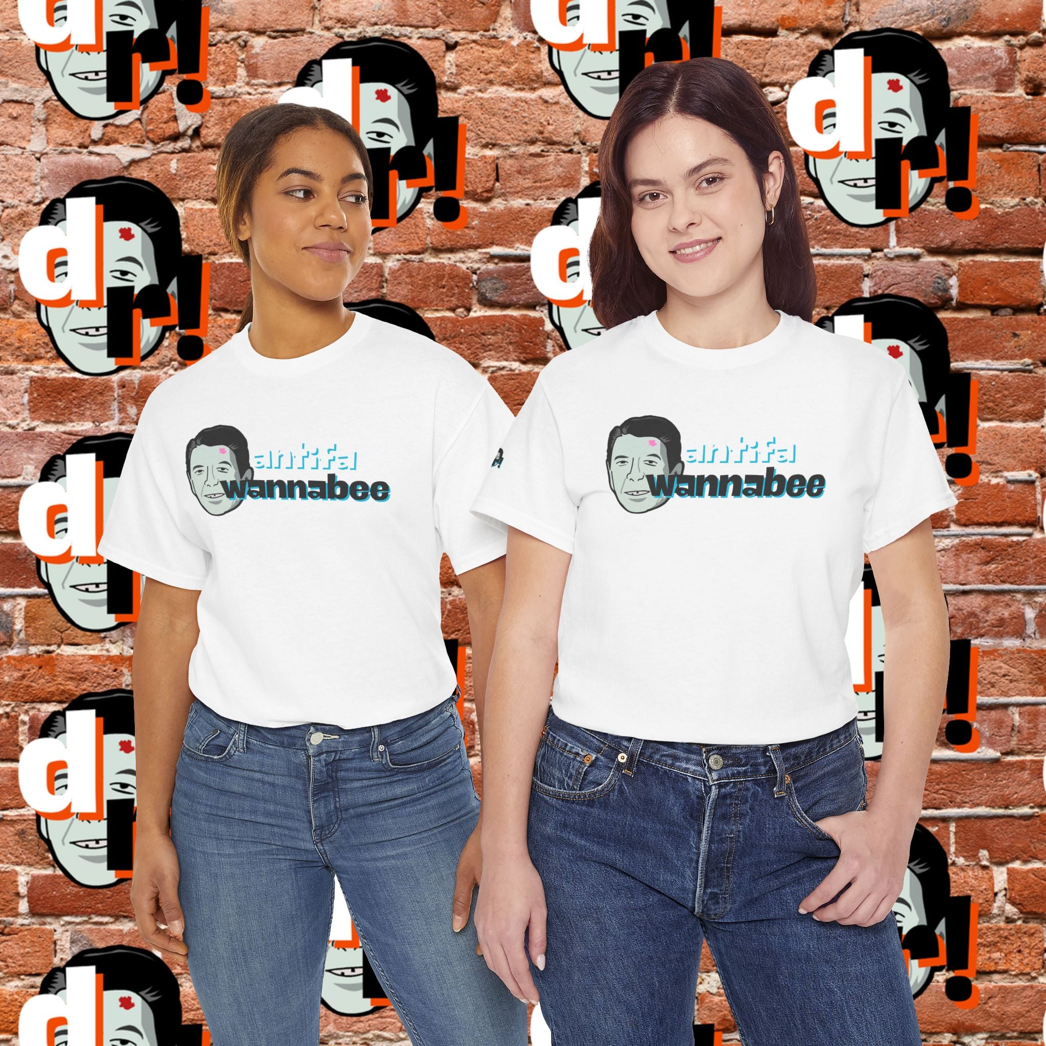 Antifa Wannabee (Teal) Unisex Heavy Cotton Tee