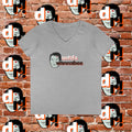 Antifa Wannabee Ladies' V-Neck T-Shirt