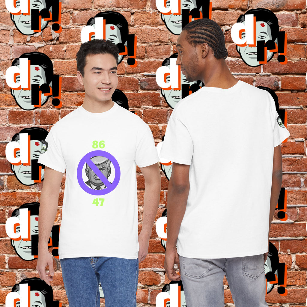 86/47 Lime & Purple  Variant Unisex Heavy Cotton Tee