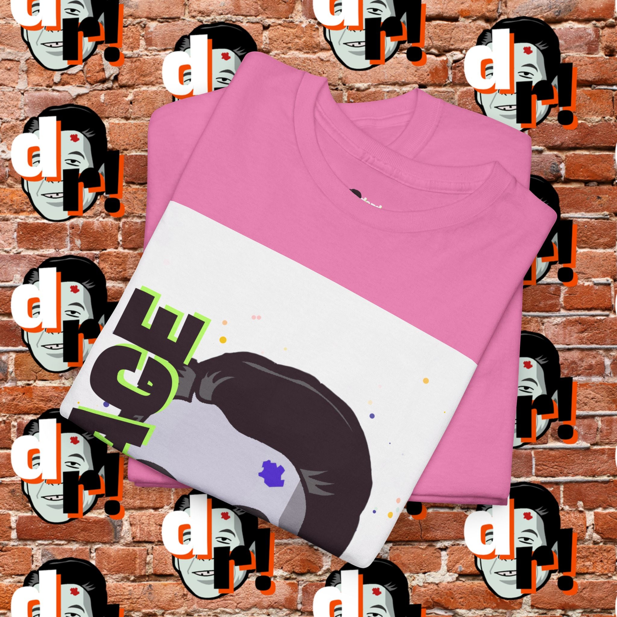 Savage Dead Reagan Graphic Tee Lime