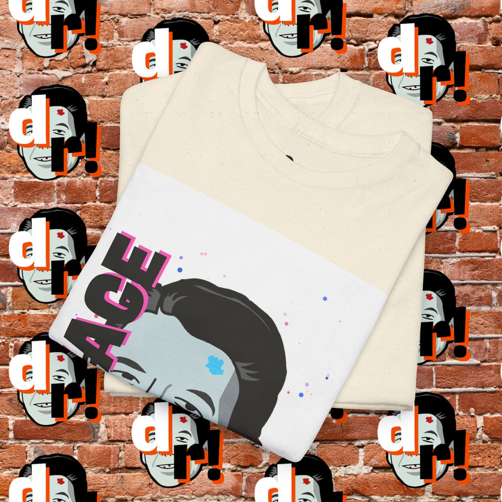 Savage Dead Reagan Graphic Tee White Pink