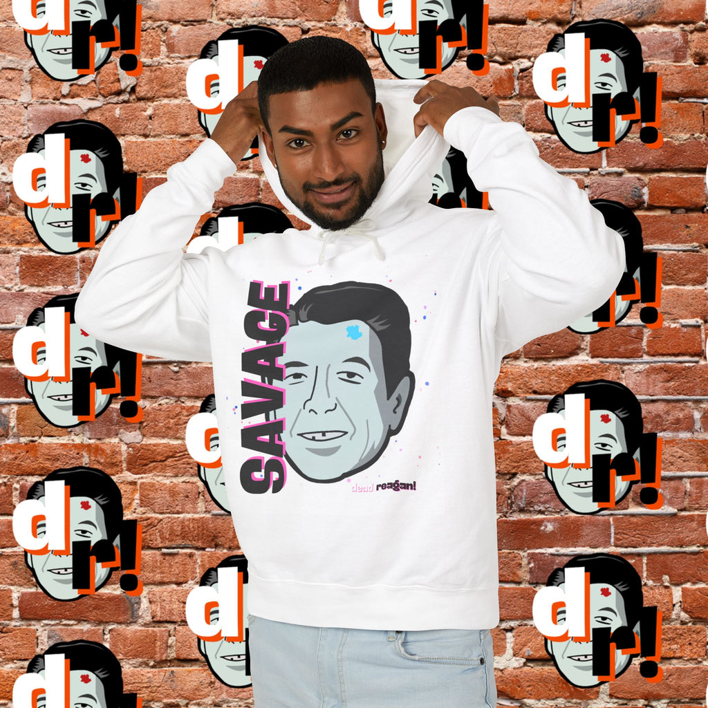 Savage (Pink & Teal) Graphic Hoodie