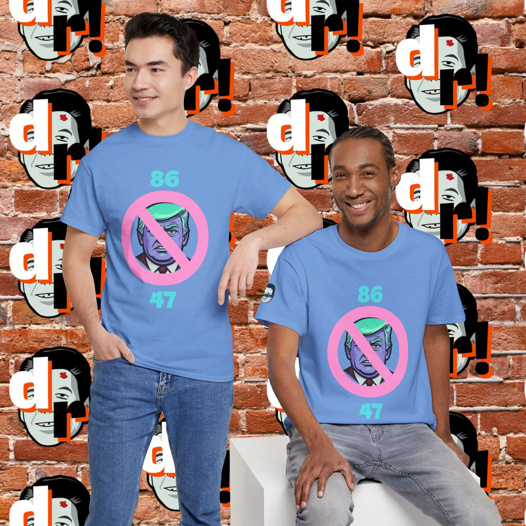 86/47 Teal & Pink Variant Unisex Heavy Cotton Tee