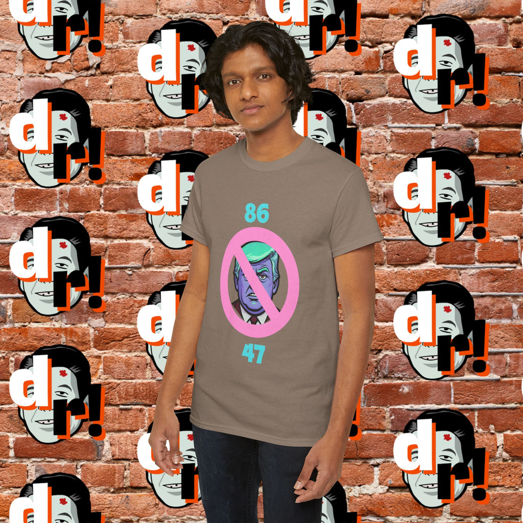 86/47 Teal & Pink Variant Unisex Heavy Cotton Tee