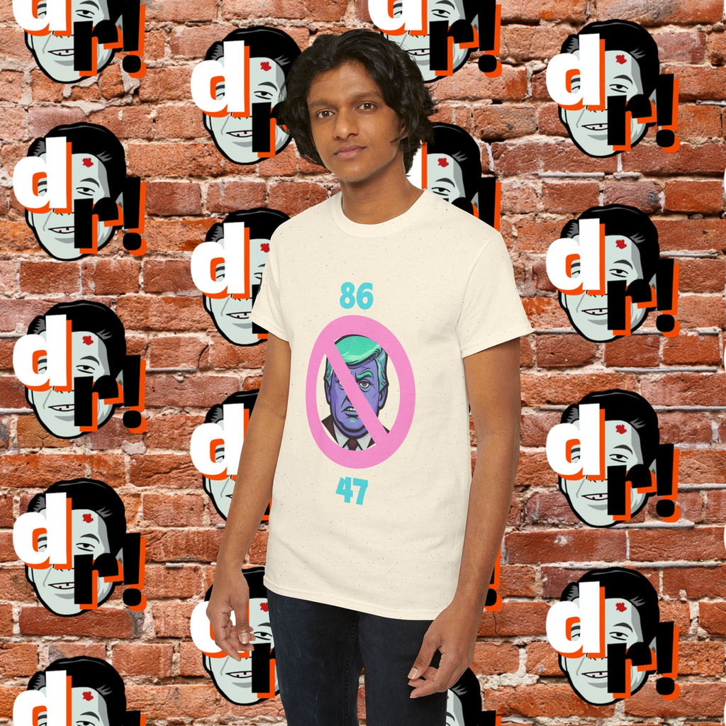 86/47 Teal & Pink Variant Unisex Heavy Cotton Tee