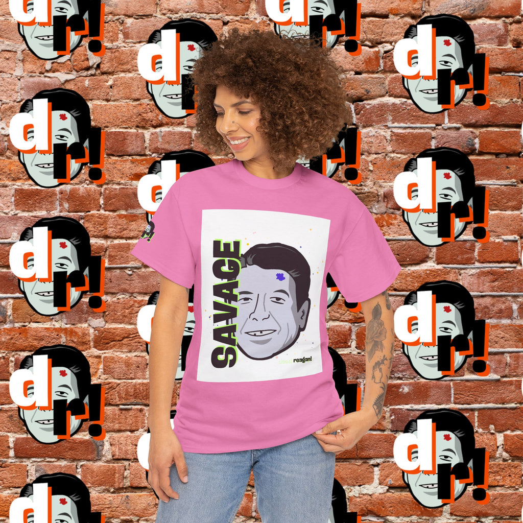Savage Dead Reagan Graphic Tee Lime