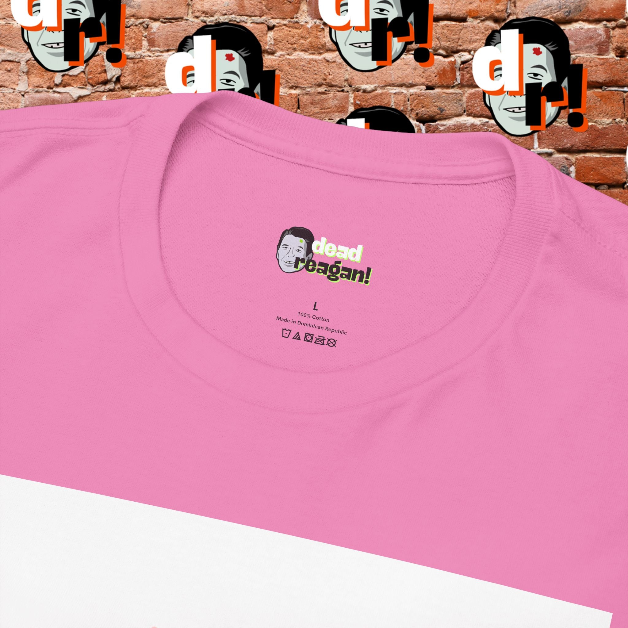 Savage Dead Reagan Graphic Tee Lime