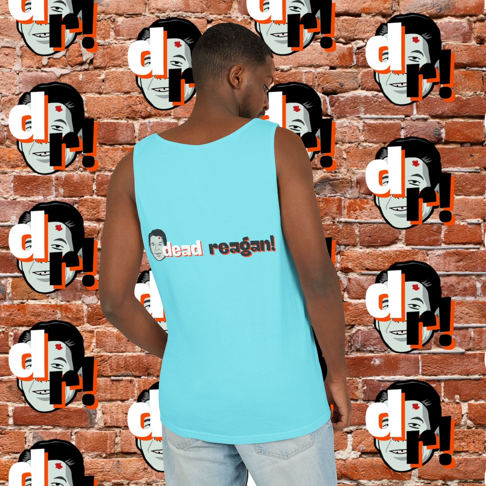 Antifa Wannabee Graphic Tank Top