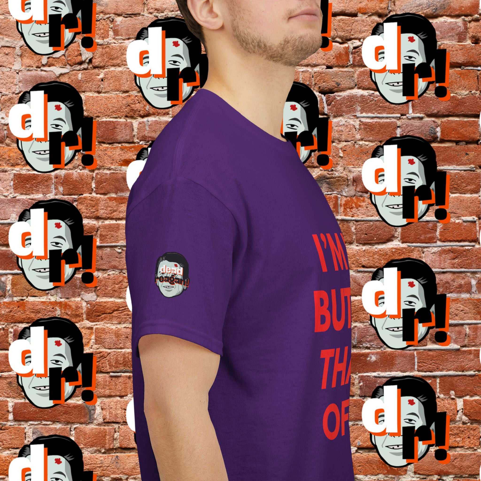 I’m White But… (Orange Gradient Letter) Unisex Heavy Cotton Tee