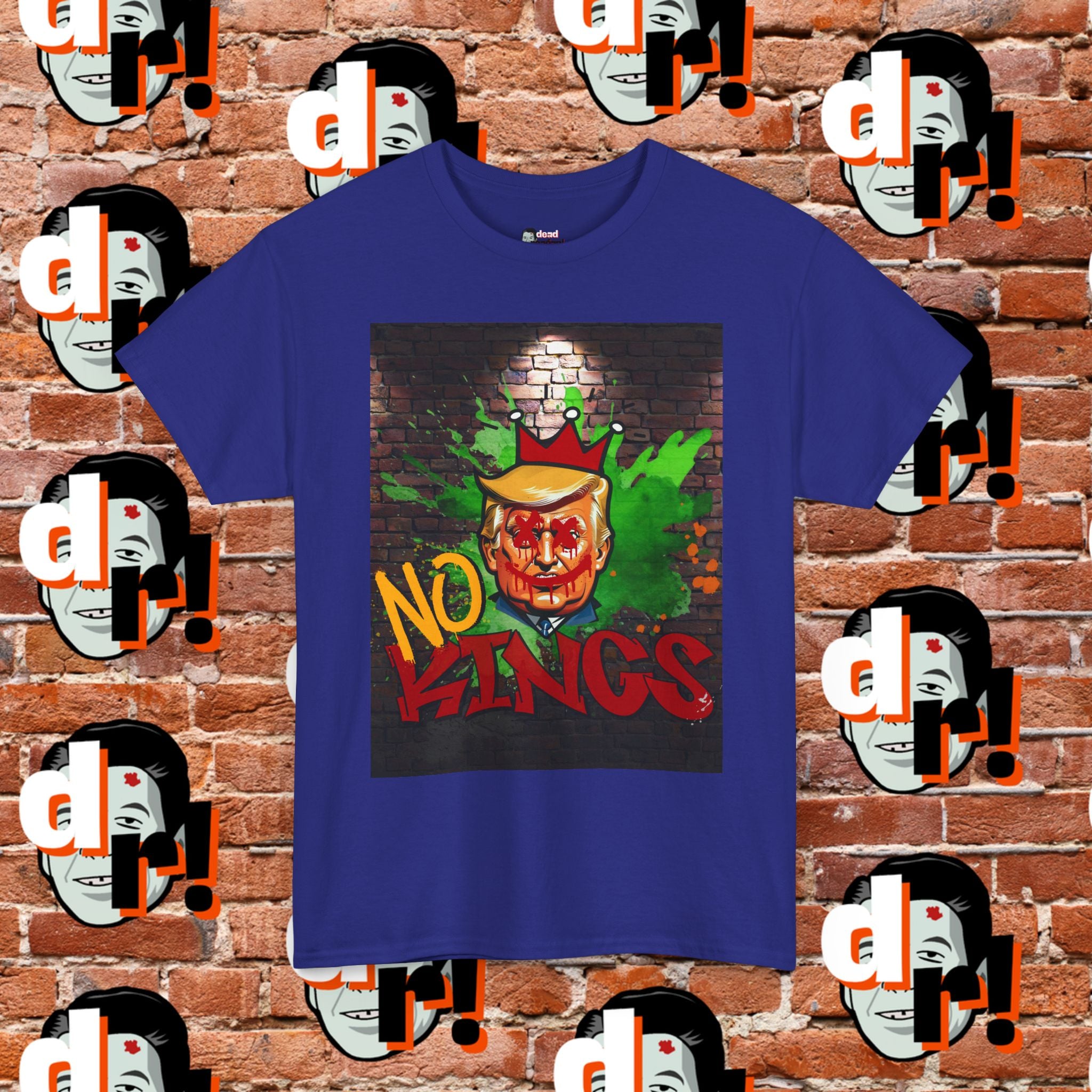 No Kings T‑Shirt BRICK