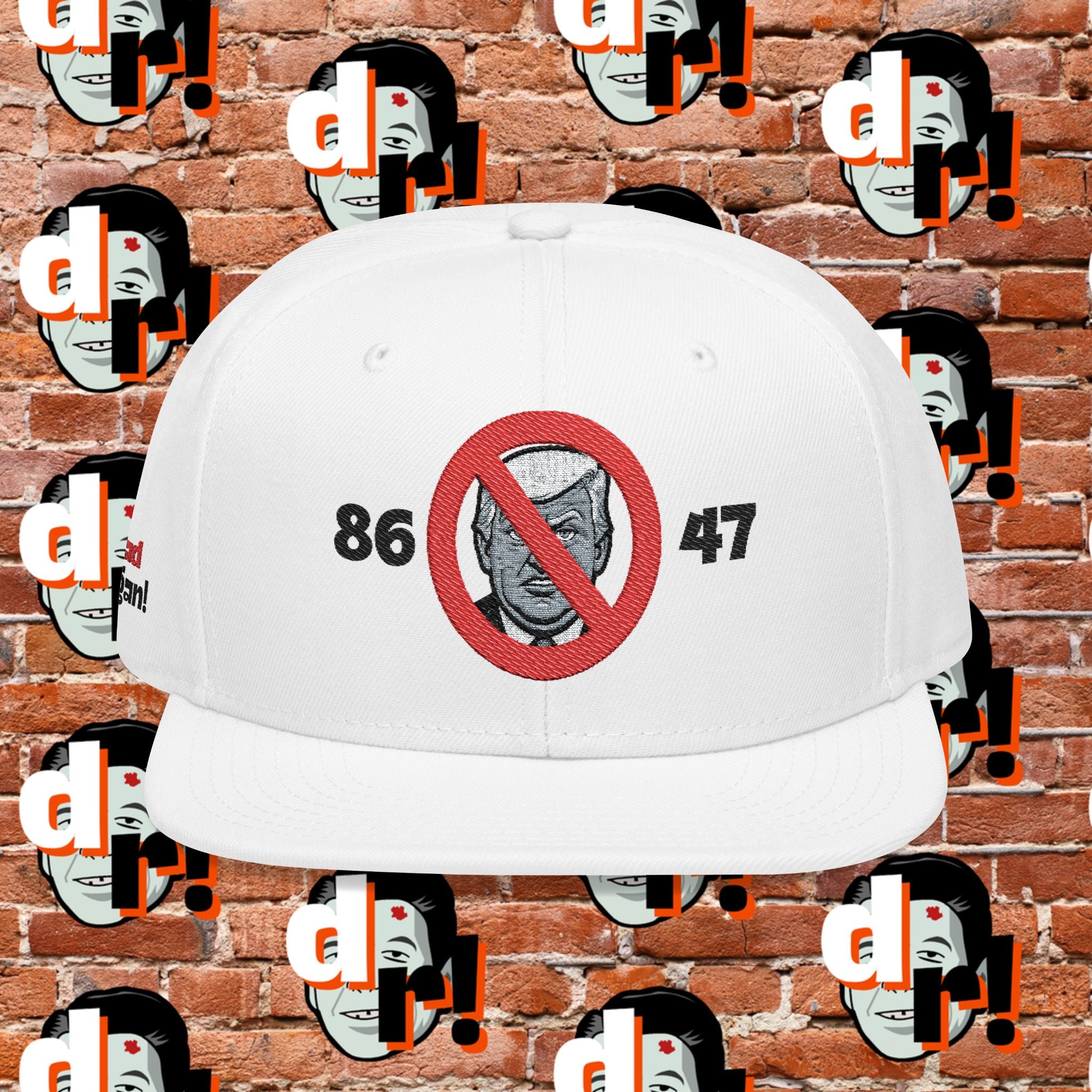 86/47 Embroidered Snapback