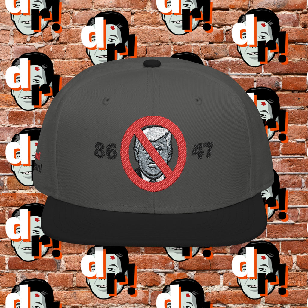 86/47 Embroidered Snapback