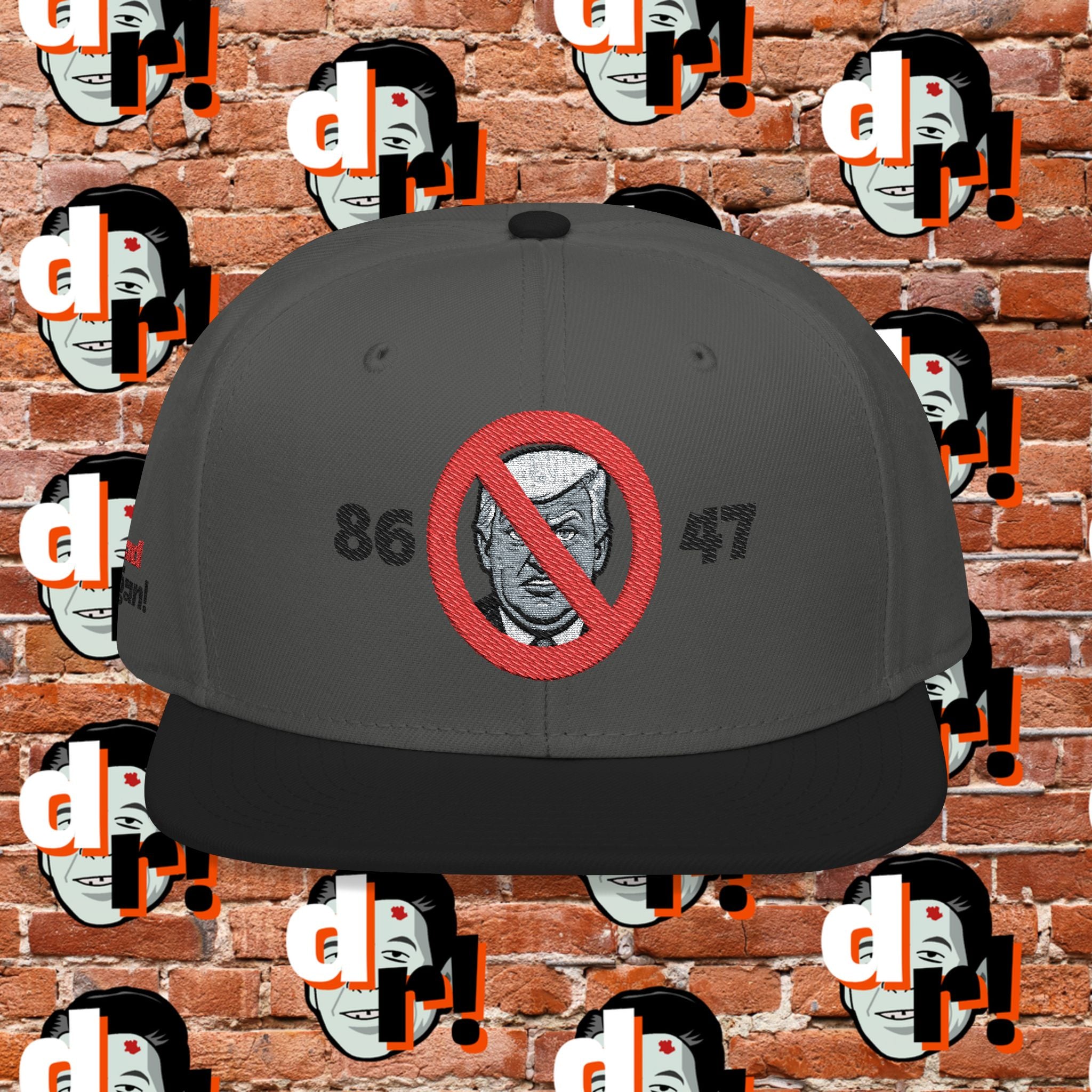 86/47 Embroidered Snapback