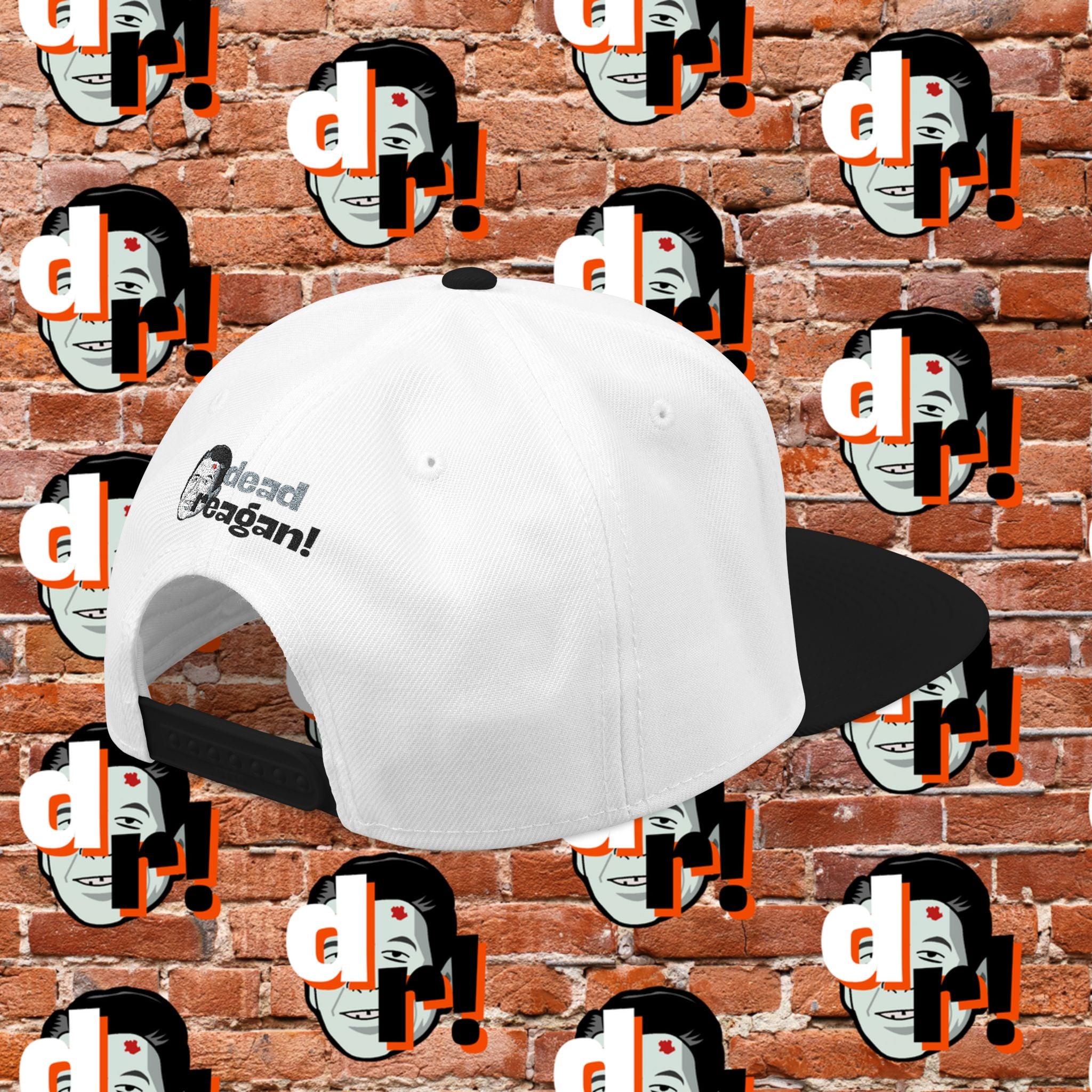 White But Not That White (Grey Letter b/o) Snapback