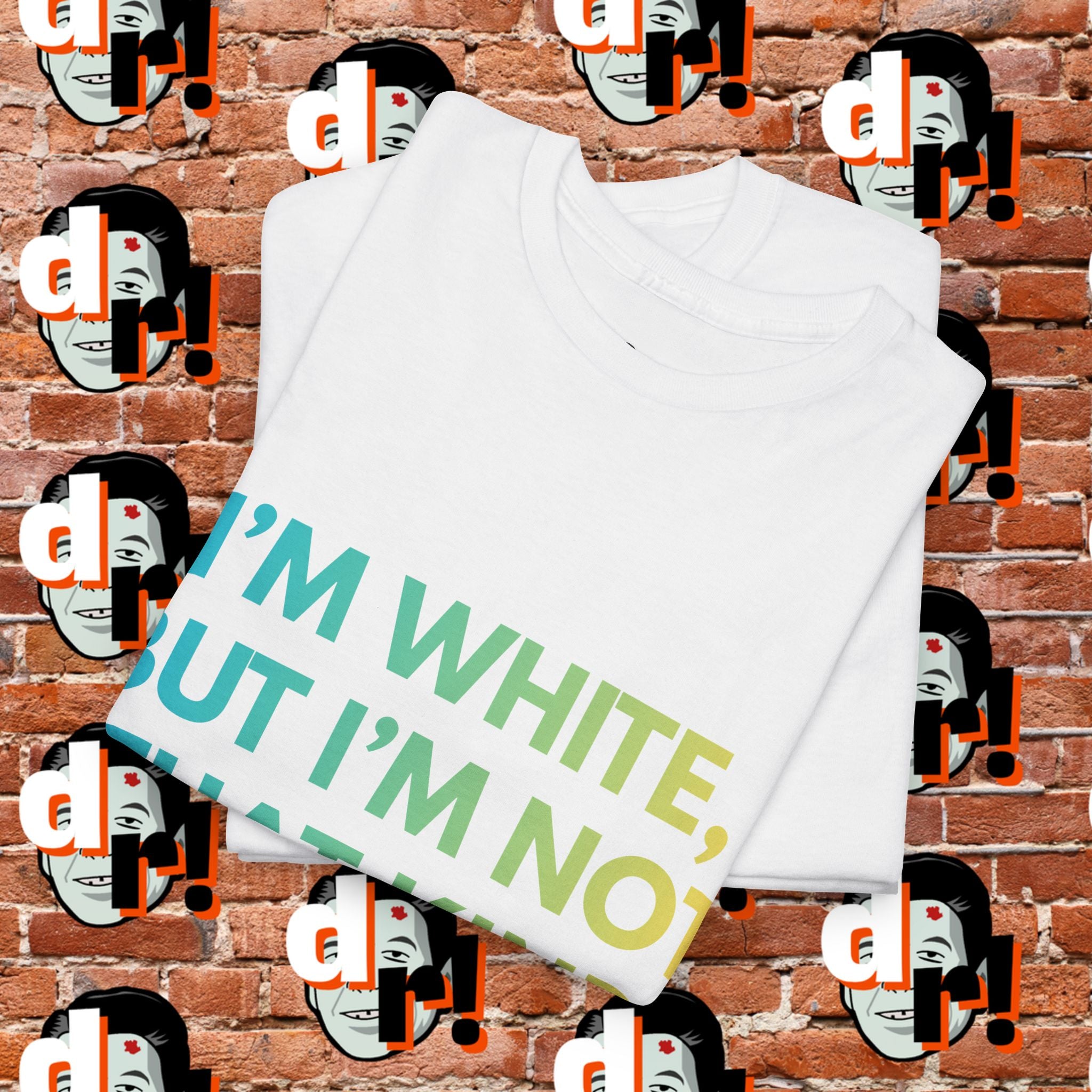 White But … Unisex Heavy Cotton Tee