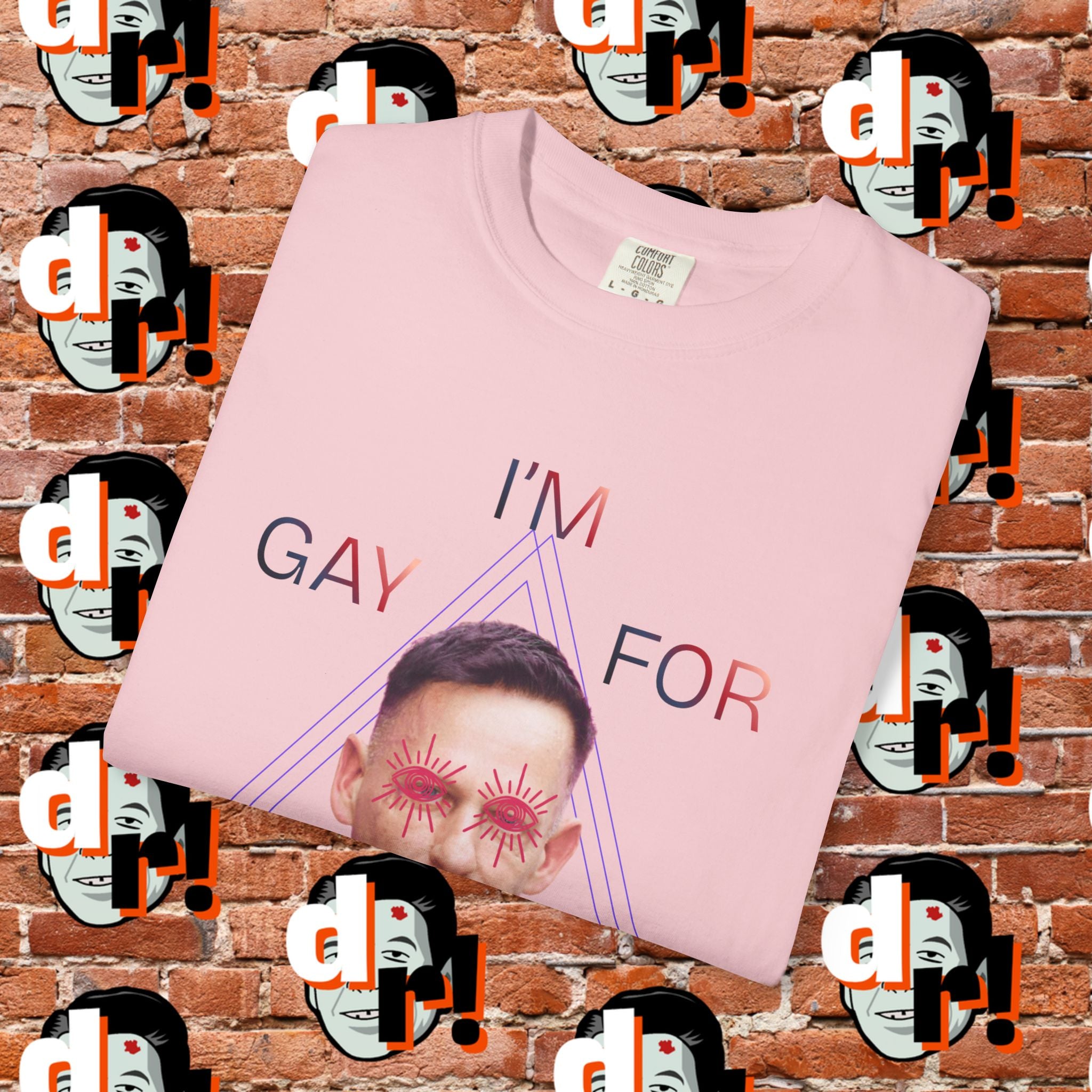 Gay for Mass Surveillance Cotton T- Shirt