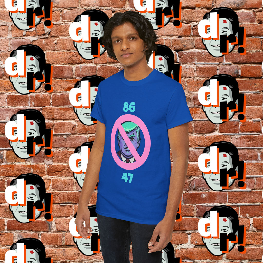 86/47 Teal & Pink Variant Unisex Heavy Cotton Tee