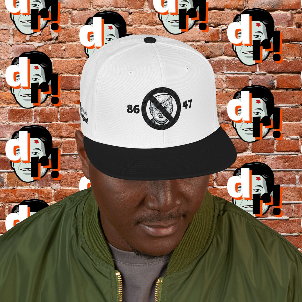 86/47 Dark Monochrome Snapback