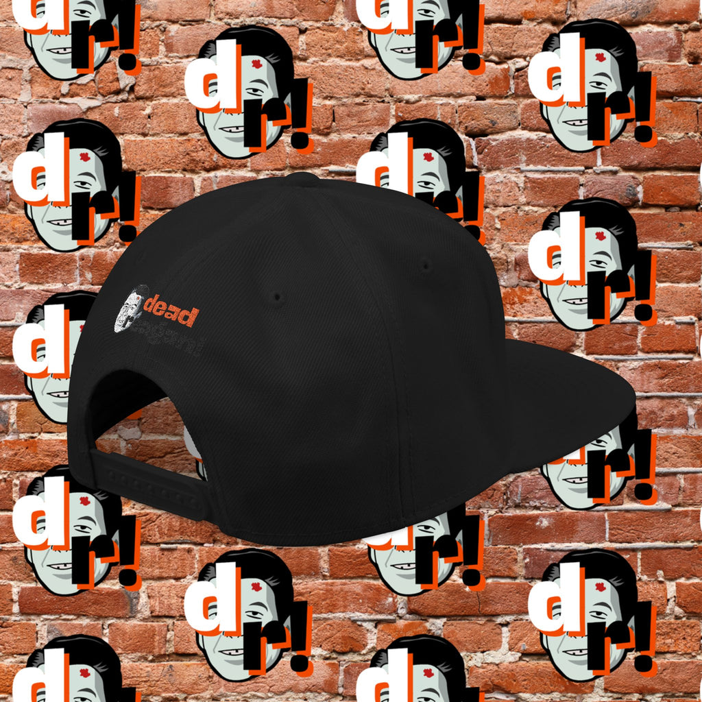 White But Not That White (Orange Letter w/o) Snapback