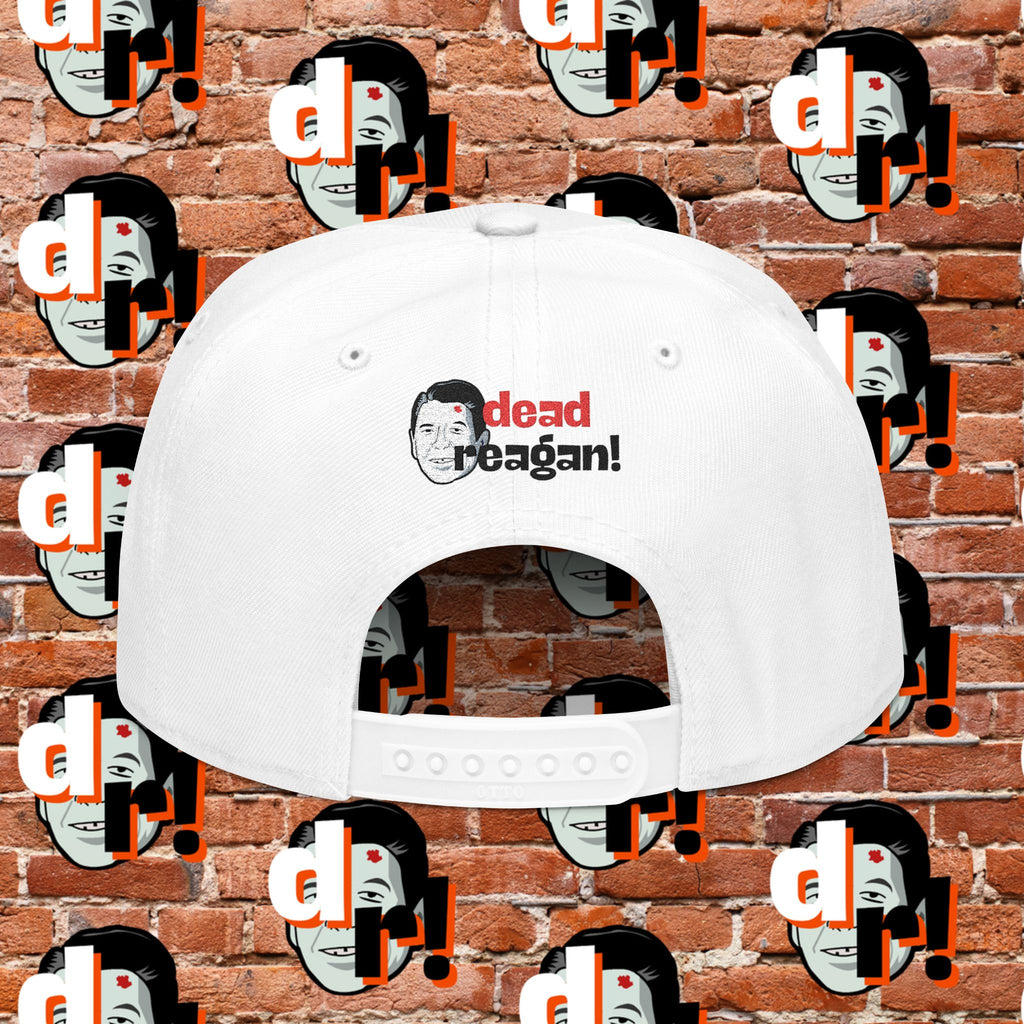 White But Not White (Red Letters) Snapback