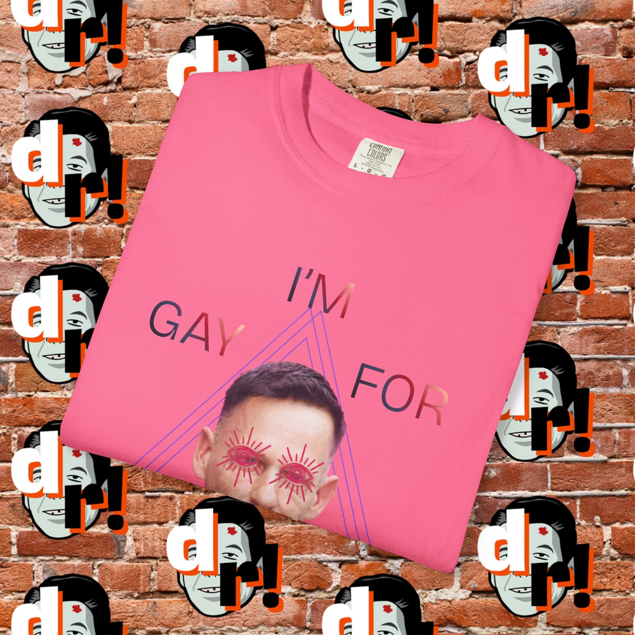Gay for Mass Surveillance Cotton T- Shirt