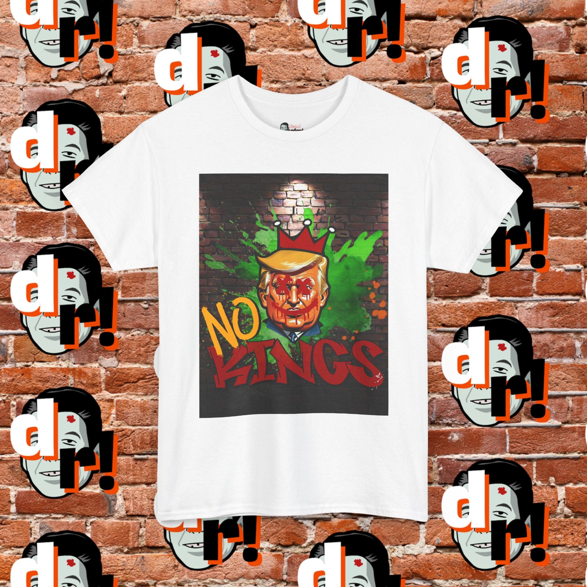 No Kings T‑Shirt BRICK