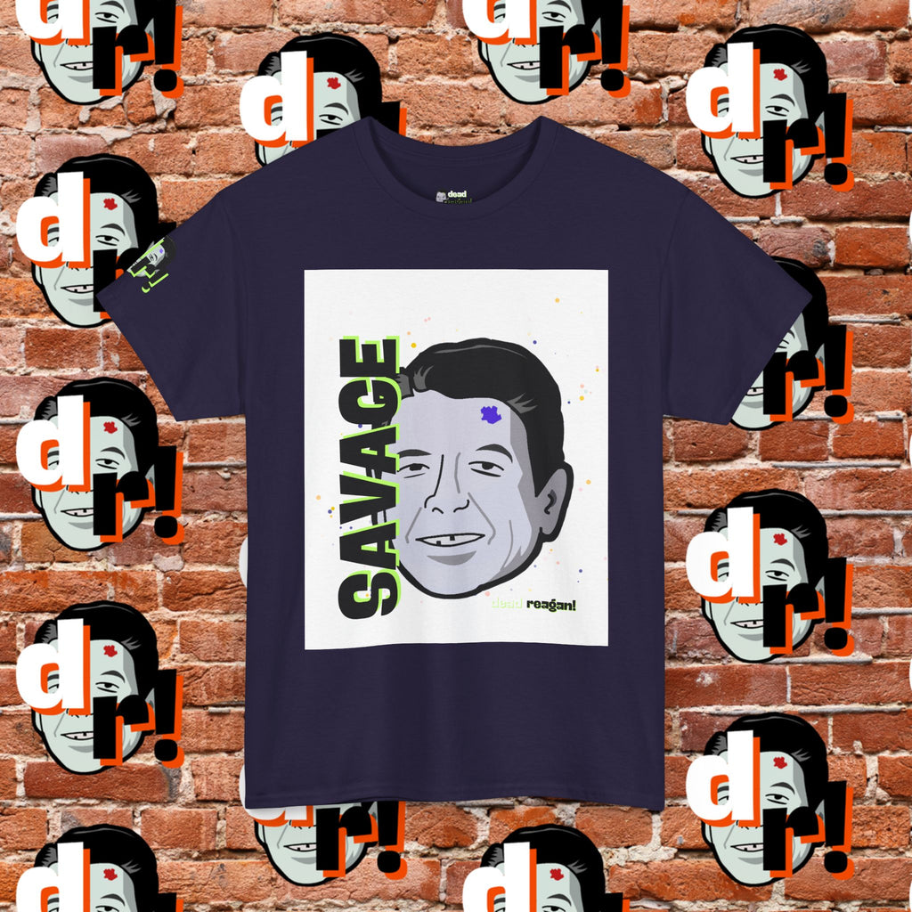 Savage Dead Reagan Graphic Tee Lime