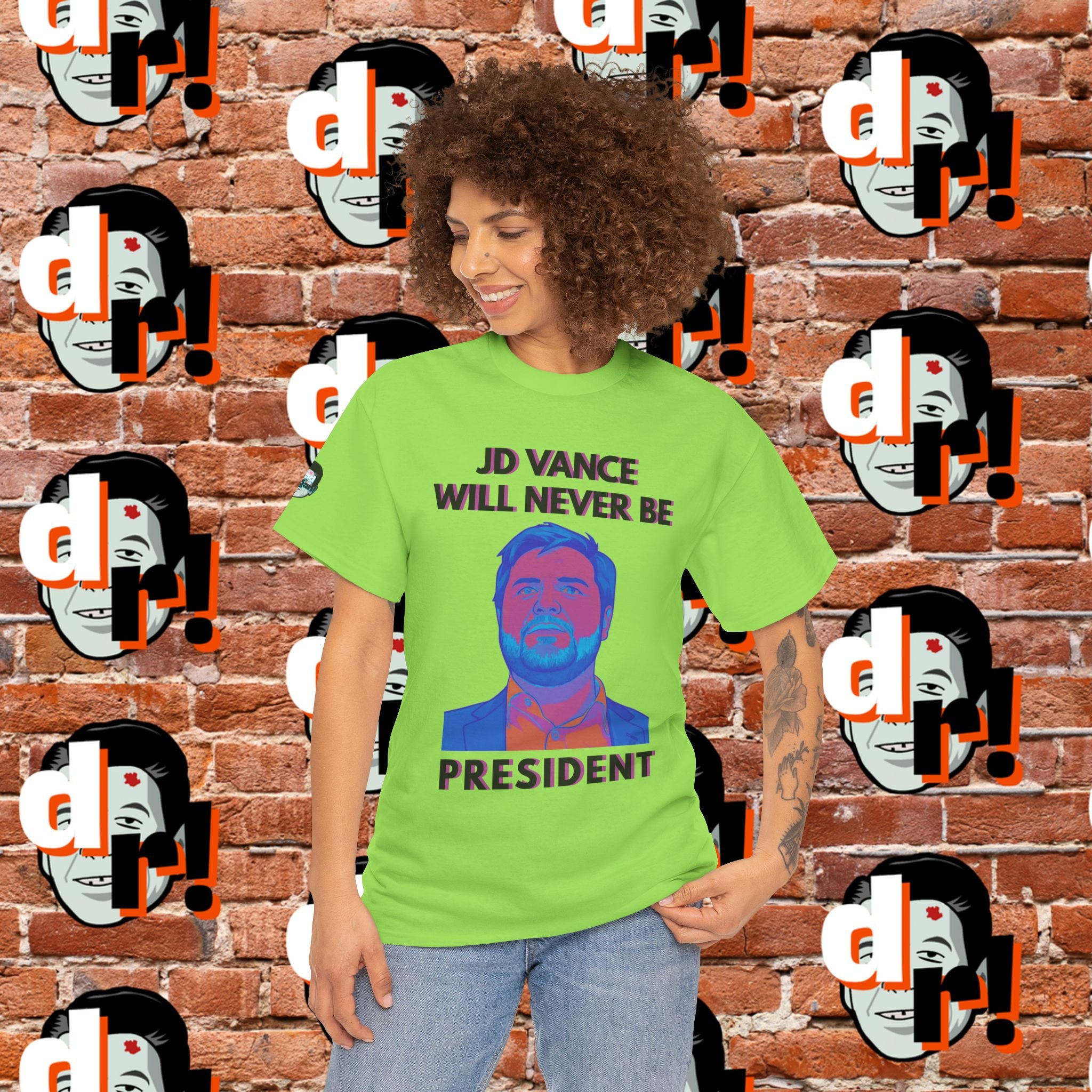 JD Black Unisex Heavy Cotton Tee