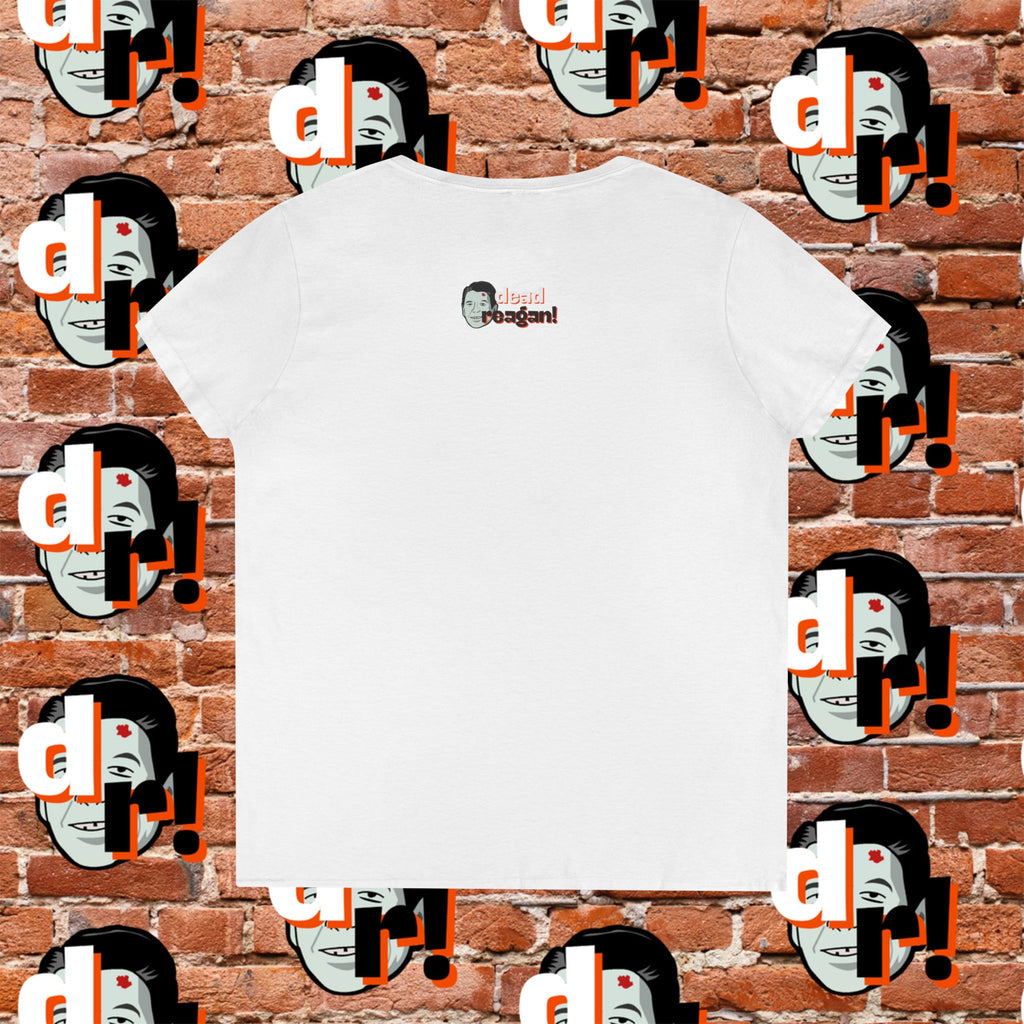 Antifa Wannabee Ladies' V-Neck T-Shirt