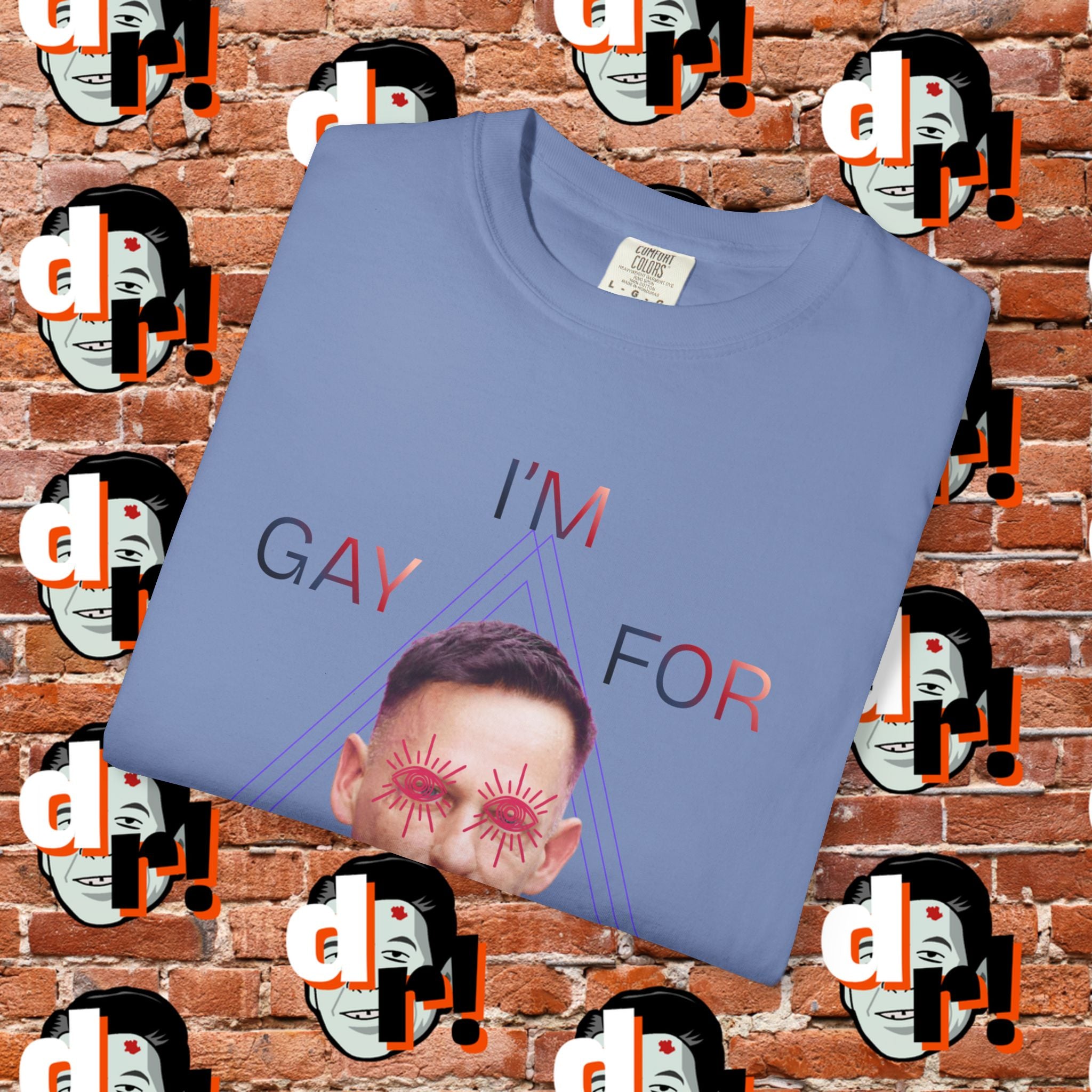 Gay for Mass Surveillance Cotton T- Shirt